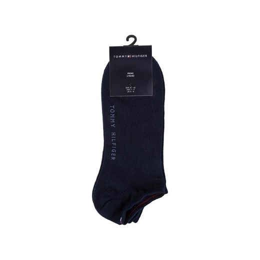 Zestaw 2 par niskich skarpet unisex Tommy Hilfiger 342023001 Granatowy ze sklepu eobuwie.pl w kategorii Skarpetki damskie - zdjęcie 185483082