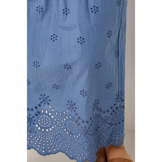 Curvy Lady Spódnica w kolorze niebieskim Curvy Lady 40/42 okazja Limango Polska