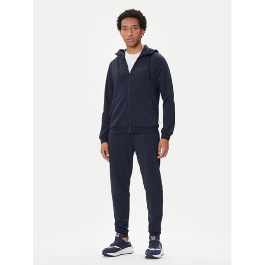EA7 Emporio Armani Dres 7M000665 AF12501 UB102 Granatowy Regular Fit ze sklepu MODIVO w kategorii Dresy męskie - zdjęcie 185483953
