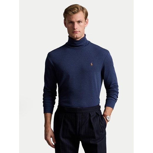 Polo Ralph Lauren Golf 710760126019 Granatowy Regular Fit ze sklepu MODIVO w kategorii Swetry męskie - zdjęcie 185483961