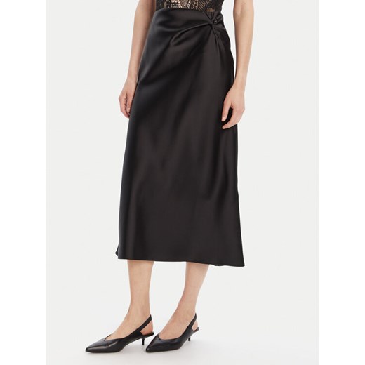 Rinascimento Spódnica midi CFC0125416003 Czarny Regular Fit ze sklepu MODIVO w kategorii Spódnice - zdjęcie 185486761