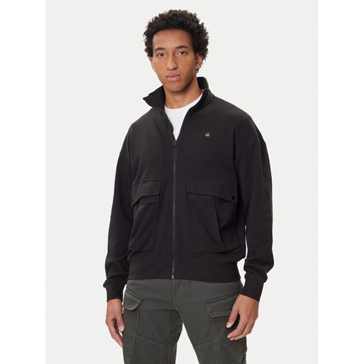 G-Star Raw Bluza Rovic D27078-E209 Czarny Loose Fit ze sklepu MODIVO w kategorii Bluzy męskie - zdjęcie 185486782
