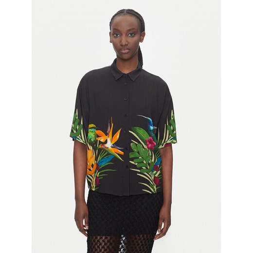 Desigual Koszula Artemisa 25SWCW39 Czarny Regular Fit ze sklepu MODIVO w kategorii Koszule damskie - zdjęcie 185486794