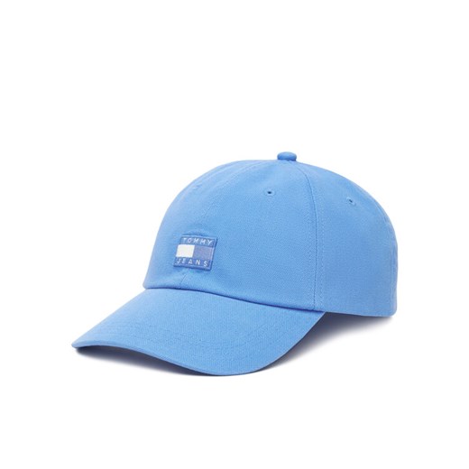 Tommy Jeans Czapka z daszkiem Heritage AW0AW17580 Niebieski ze sklepu MODIVO w kategorii Czapki z daszkiem damskie - zdjęcie 185486813