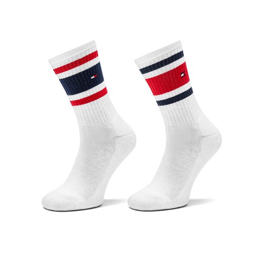 Tommy Hilfiger Zestaw 2 par wysokich skarpet dziecięcych 701229942 Biały ze sklepu MODIVO w kategorii Skarpetki dziecięce - zdjęcie 185486861