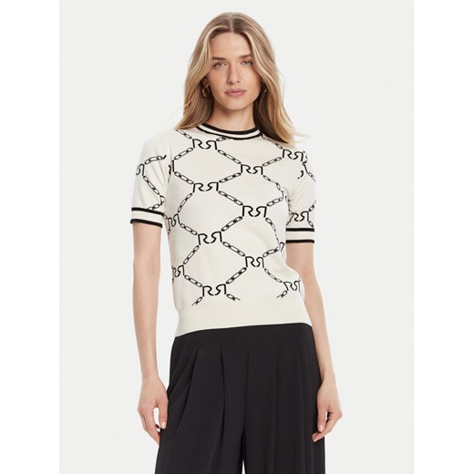Rinascimento Sweter CFM0011924003 Beżowy Regular Fit ze sklepu MODIVO w kategorii Swetry damskie - zdjęcie 185486870