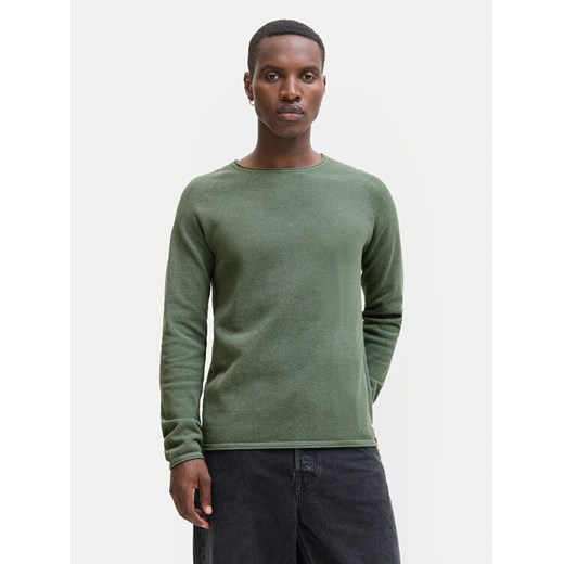 Jack&Jones Sweter Hill 12157321 Zielony Regular Fit ze sklepu MODIVO w kategorii Swetry męskie - zdjęcie 185486930