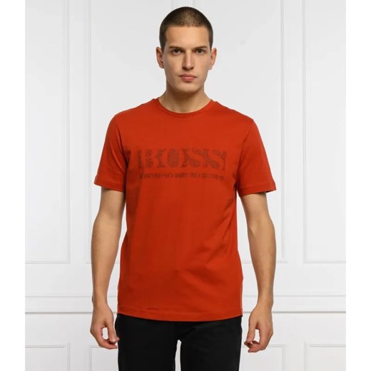 BOSS GREEN T-shirt Tee Pixel 1 | Regular Fit ze sklepu Gomez Fashion Store w kategorii T-shirty męskie - zdjęcie 185488490
