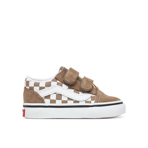 Tenisówki Vans Old Skool V VN000CTG1NU1 Brązowy ze sklepu eobuwie.pl w kategorii Trampki dziecięce - zdjęcie 185488673