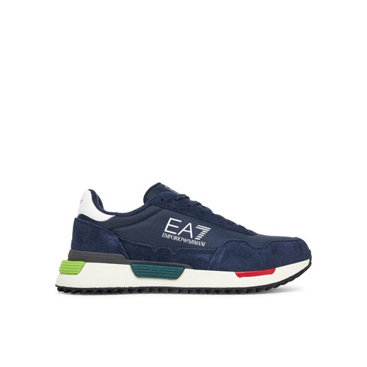 Sneakersy EA7 Emporio Armani 7X000380 AF19175 MZ230 Granatowy ze sklepu eobuwie.pl w kategorii Buty sportowe męskie - zdjęcie 185488710