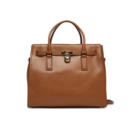 Torebka MICHAEL Michael Kors 30F5GNXS3L Brązowy ze sklepu eobuwie.pl w kategorii Torebki damskie - zdjęcie 185488714