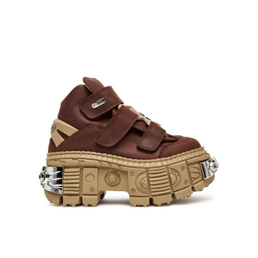 Sneakersy NEW ROCK M-WALL285-C16 Brązowy ze sklepu eobuwie.pl w kategorii Buty sportowe damskie - zdjęcie 185488813