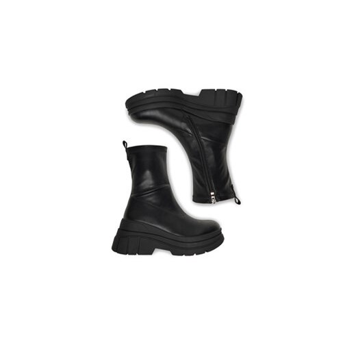 Botki DeeZee 20253-7 Czarny 37 eobuwie.pl