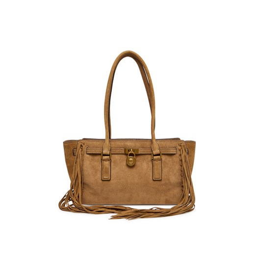 MICHAEL Michael Kors Torebka Hamilton Moderne 30F5ANXT0S Brązowy ze sklepu MODIVO w kategorii Torebki damskie - zdjęcie 185490053