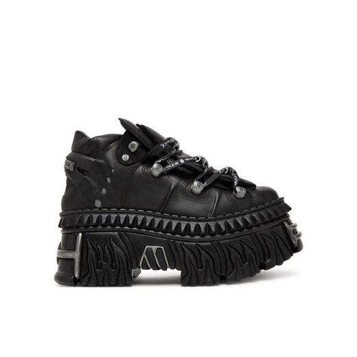 NEW ROCK Sneakersy M-WALL106-S30 Czarny ze sklepu MODIVO w kategorii Buty sportowe damskie - zdjęcie 185490071