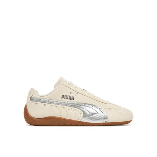 Puma Sneakersy Speedcat Metallic Jr 404113 01 Beżowy ze sklepu MODIVO w kategorii Buty sportowe dziecięce - zdjęcie 185490154