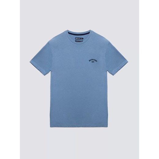 Koszulka męska bawełniana niebieska Vincer 401 ze sklepu Big Star w kategorii T-shirty męskie - zdjęcie 185491313
