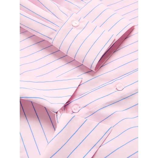 Reserved - Krótka koszula w paski - pastelowy róż Reserved XS Reserved