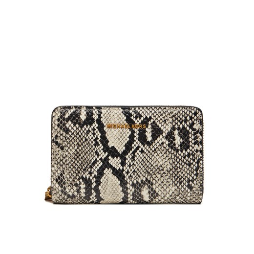 MICHAEL Michael Kors Duży Portfel Damski Bryant 32T5AYTD0L Beżowy ze sklepu MODIVO w kategorii Portfele damskie - zdjęcie 185494821