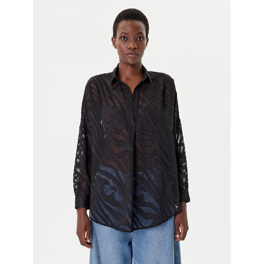 French Connection Bluzka 72NZR Czarny Relaxed Fit ze sklepu MODIVO w kategorii Bluzki damskie - zdjęcie 185494843