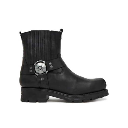 NEW ROCK Sztyblety NEW ROCK-M-7605 Czarny ze sklepu MODIVO w kategorii Buty zimowe męskie - zdjęcie 185494852