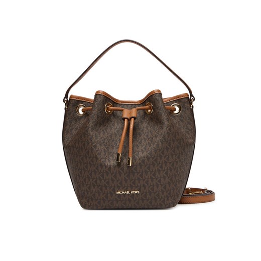 MICHAEL Michael Kors Torebka 30F5GQ7M8B Brązowy ze sklepu MODIVO w kategorii Torebki worki - zdjęcie 185494864