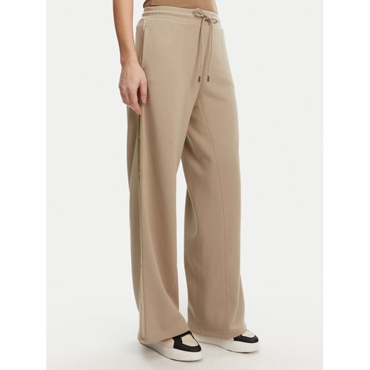 Max Mara Leisure Spodnie dresowe Vales 2516781097650 Zielony Wide Leg ze sklepu MODIVO w kategorii Spodnie damskie - zdjęcie 185494880