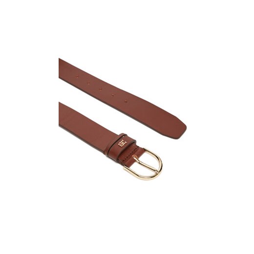 Tommy Hilfiger Pasek Damski Essential Effortless 3.5 AW0AW17757 Brązowy Tommy Hilfiger 90 MODIVO