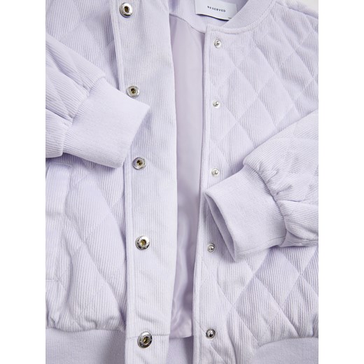 Reserved - Kurtka bomberka - lawendowy Reserved 158/164 (12-13 lat) Reserved