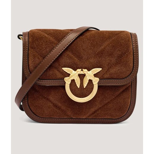 Pinko Skórzana listonoszka LOVE BOX Pinko OS Gomez Fashion Store