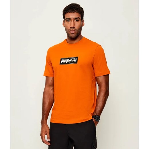 Napapijri T-shirt S-BOX LOGO | Relaxed fit ze sklepu Gomez Fashion Store w kategorii T-shirty męskie - zdjęcie 185497000