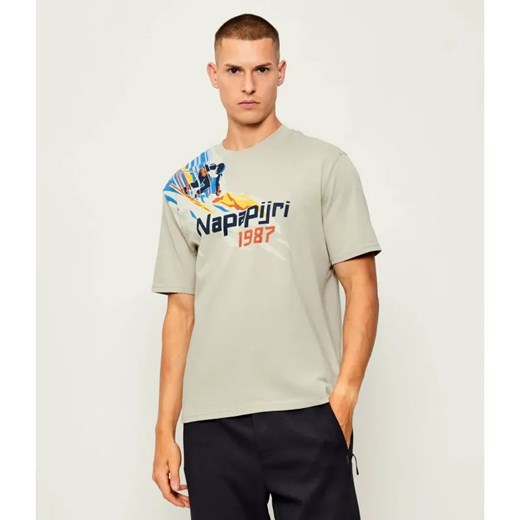 Napapijri T-shirt S-FIEMME SS | Relaxed fit ze sklepu Gomez Fashion Store w kategorii T-shirty męskie - zdjęcie 185497014