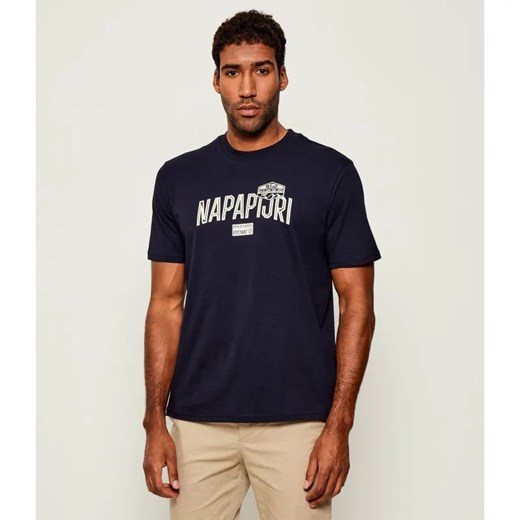 Napapijri T-shirt S-FUNES | Relaxed fit ze sklepu Gomez Fashion Store w kategorii T-shirty męskie - zdjęcie 185497022