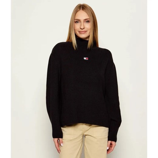 Tommy Jeans Półgolf | Loose fit ze sklepu Gomez Fashion Store w kategorii Swetry damskie - zdjęcie 185497042