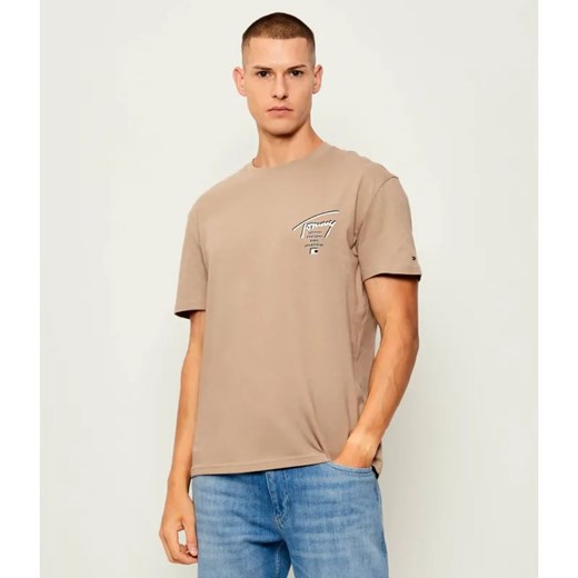 Tommy Jeans T-shirt | Regular Fit ze sklepu Gomez Fashion Store w kategorii T-shirty męskie - zdjęcie 185497053
