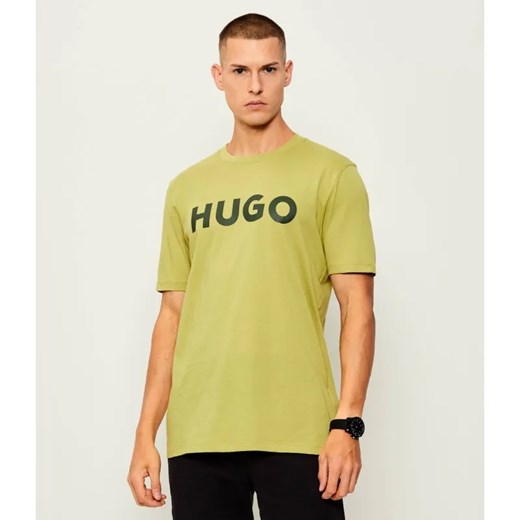 HUGO T-shirt Dulivio | Regular Fit ze sklepu Gomez Fashion Store w kategorii T-shirty męskie - zdjęcie 185497062