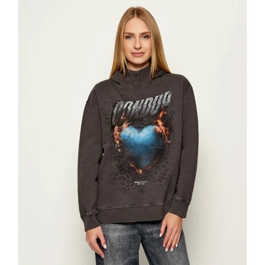 DONDUP - made in Italy Bluza | Oversize fit ze sklepu Gomez Fashion Store w kategorii Bluzy damskie - zdjęcie 185497120