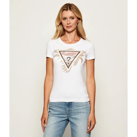 GUESS T-shirt | Slim Fit ze sklepu Gomez Fashion Store w kategorii Bluzki damskie - zdjęcie 185497123