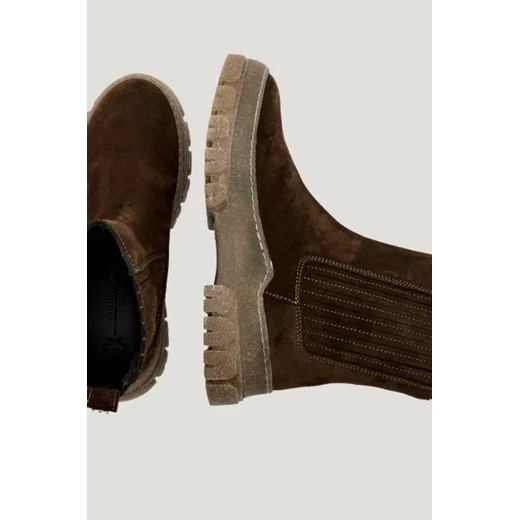 Weekend MaxMara Skórzane sztyblety GENEPI Weekend Maxmara 36 Gomez Fashion Store