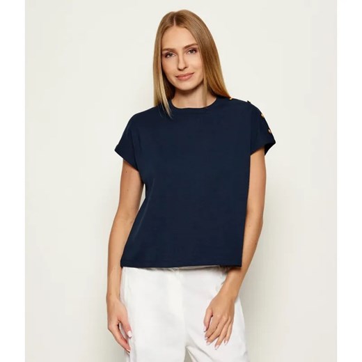 Tommy Hilfiger T-shirt | Regular Fit ze sklepu Gomez Fashion Store w kategorii Bluzki damskie - zdjęcie 185498593