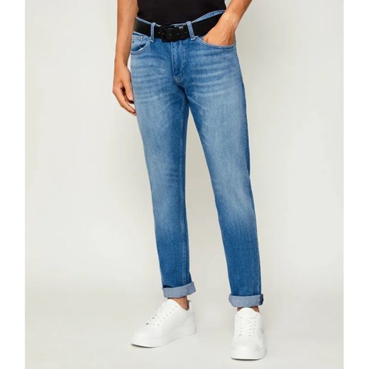 Tommy Jeans Jeansy AUSTIN | Tapered fit ze sklepu Gomez Fashion Store w kategorii Jeansy męskie - zdjęcie 185498633