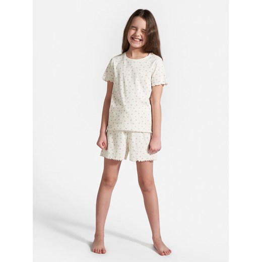 Coccodrillo Piżama WC4448223PJS Écru Regular Fit ze sklepu MODIVO w kategorii Piżamy dziecięce - zdjęcie 185499600