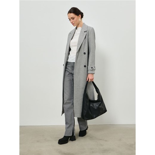 Sinsay - Duża torba na zamek z wewnętrznymi kieszeniami - czarny - id: 152GK-99X - marki Sinsay - 185500933 Sinsay - Duża torba na zamek z wewnętrznymi kieszeniami - czarny ze sklepu Sinsay w kategorii Torebki damskie - zdjęcie 185500933