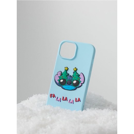 Sinsay - Etui na iPhone 15 Stitch - niebieski ze sklepu Sinsay w kategorii Etui - zdjęcie 185501011