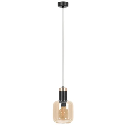 Długa pojedyncza lampa wisząca beżowa A3-K49 ze sklepu Edinos.pl w kategorii Lampy wiszące - zdjęcie 185501144