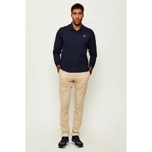 Napapijri Polo E-BADGE LS | Relaxed fit Napapijri XXL Gomez Fashion Store