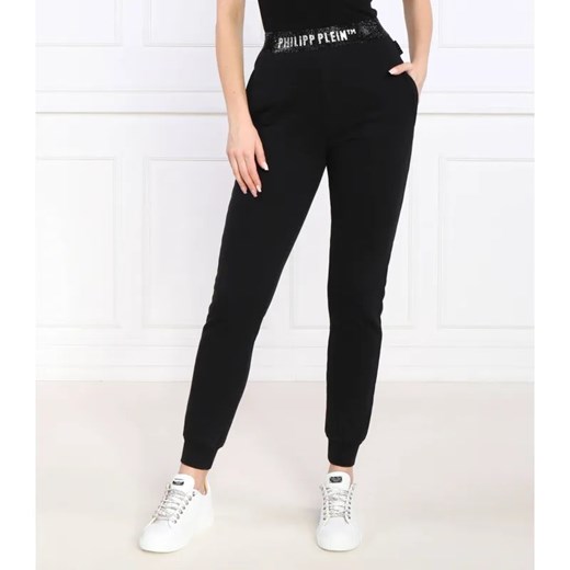 Philipp Plein Spodnie dresowe | Regular Fit ze sklepu Gomez Fashion Store w kategorii Spodnie damskie - zdjęcie 185501854