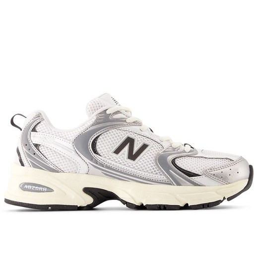 Buty unisex New Balance U530ESA - srebrne ze sklepu streetstyle24.pl w kategorii Buty sportowe damskie - zdjęcie 185502364