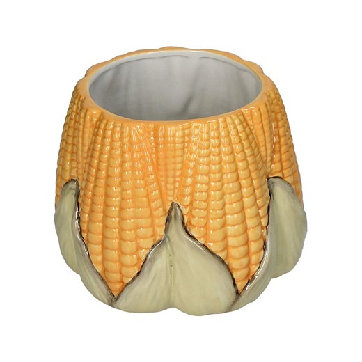 Kersten Doniczka &quot;Corn&quot; w kolorze żółtym - wys. 13 x Ø 16,5 cm ze sklepu Limango Polska w kategorii Doniczki i osłonki - zdjęcie 185503024