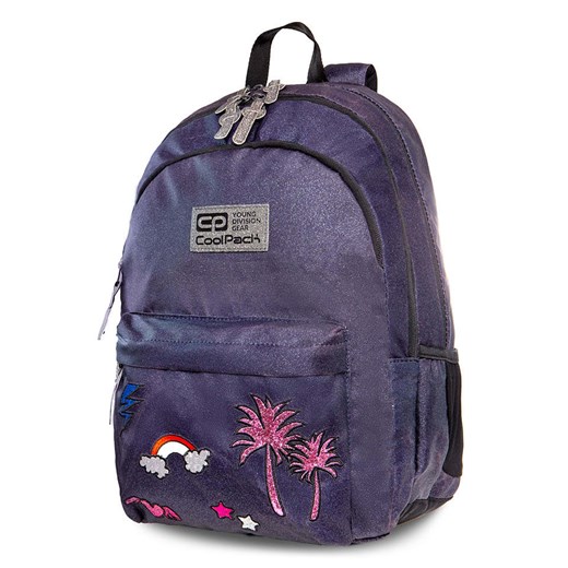 CoolPack Plecak &quot;Coolpack Hippie&quot; w kolorze niebieskim ze sklepu Limango Polska w kategorii Plecaki dla dzieci - zdjęcie 185503094